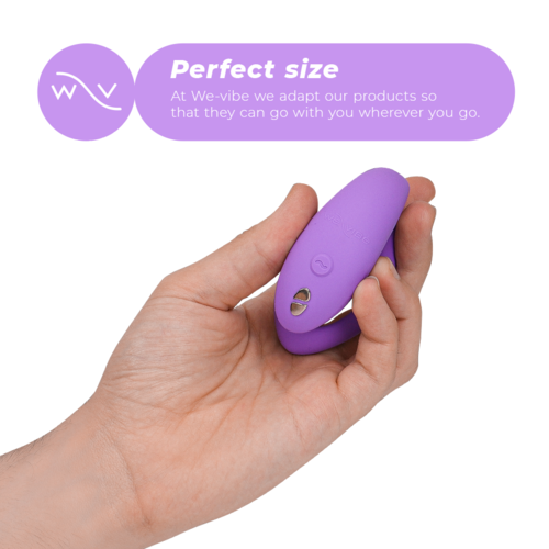 WE-VIBE - SYNC O VIBRADOR FLEXIBLE CONTROL REMOTO VIOLETA