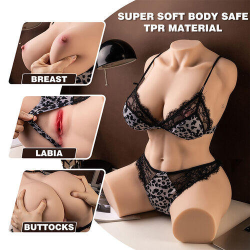 XISE - MURIEL TORSO REALÍSTICO FEMENINO CON THRUSTING 55 CM