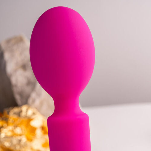 ROCKS- OFF - ORIEL VIBRADOR WAND FLEXIBLE FUCSIA