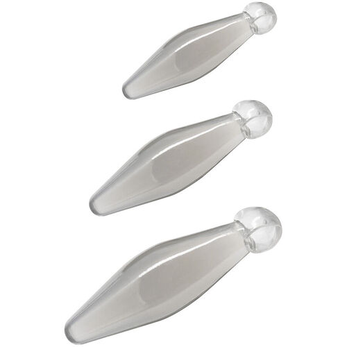 TOYJOY - ANAL PLAY RIMMER DE DEDO 3 PIEZAS TRANSPARENTE