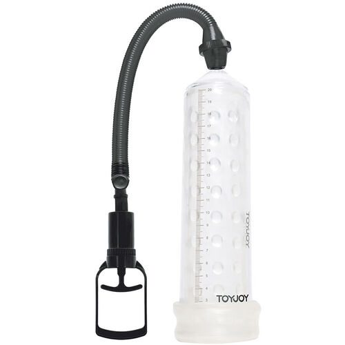 TOYJOY - BOMBA DE MASAJE PODEROSA CON MANGA TRANSPARENTE