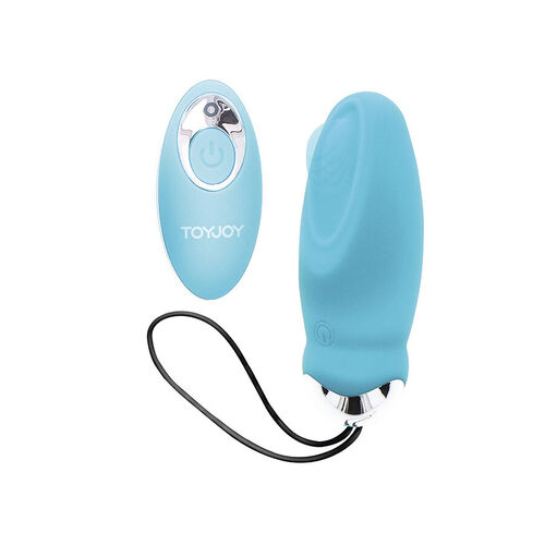 TOYJOY - HAPPINESS IM SO EGGCITED VIBRADOR CON CONTROL REMOTO AZUL