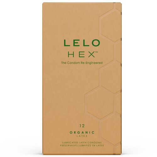 LELO - HEX ORGANIC PRESERVATIVO CAJA 12 UDS
