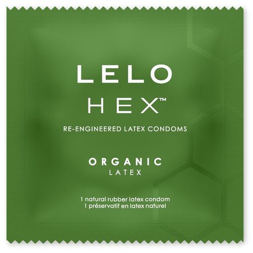 LELO - HEX ORGANIC PRESERVATIVO CAJA 12 UDS