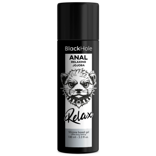 BLACK HOLE - ANAL RELAXING CON JOJOBA BASE SILICONA 100 ML