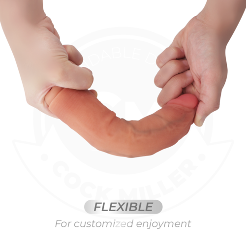 COCK MILLER - DILDO HIPERREALÍSTICO VIBRACIÓN CON CONTROL REMOTO 19,5 CM