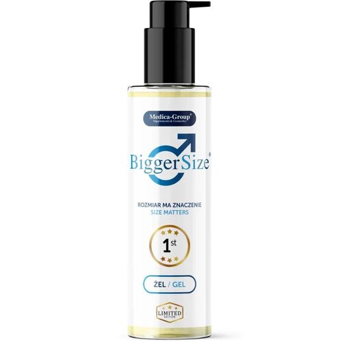MEDICA GROUP - BIGGER SIZE GEL ÍNTIMO PARA HOMBRE 150 ML