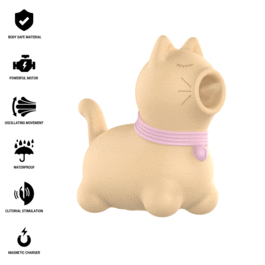 INTENSE - STIMOLATORE TOLOSA CON LINGUA ROTANTE A 360° GIALLO