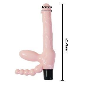 BAILE - ARNES SIN CUERDA TPR CON VIBRACION Y ESTIMULACION ANAL 25.4CM