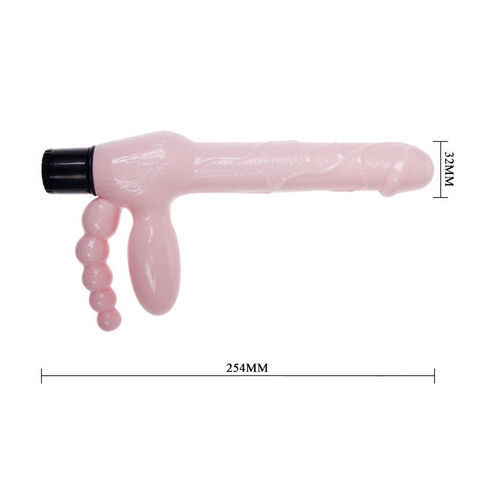 BAILE - ARNES SIN CUERDA TPR CON VIBRACION Y ESTIMULACION ANAL 25.4CM