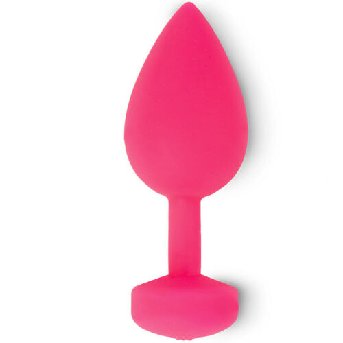 FUNTOYS GPLUG ANAL VIBRADOR RECARGABLE GRANDE ROSA NEON 3.9CM