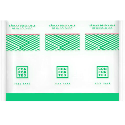 CONFORTEX SABANAS HIGIÉNICAS DESECHABLES  EN BOLSA INDIVIDUAL