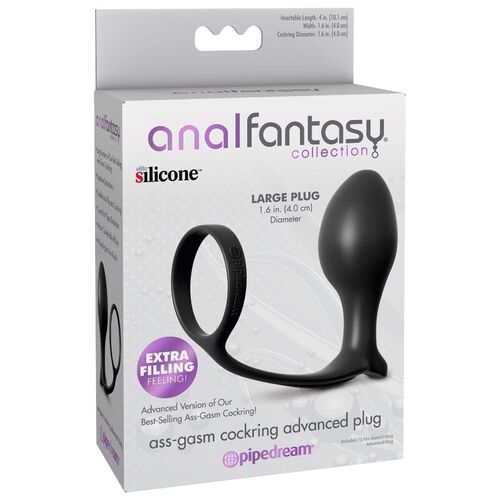 ANAL FANTASY COLLECTION ASS-GASM ANILLO ADVANCED CON PLUG ANAL