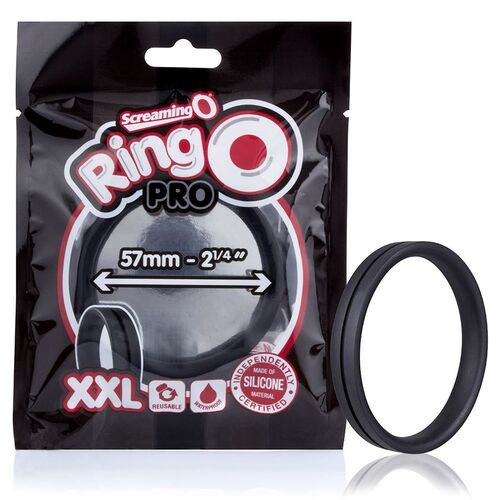 SCREAMING O  ANILLO POTENCIADOR RINGO PRO XL NEGRO 48MM