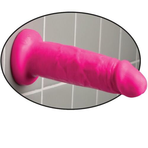 DILLIO DILDO CON VENTOSA CHUB 15.2 CM ROSA