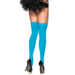 LEG AVENUE - BLAUWE OPAQUE TIGHTS