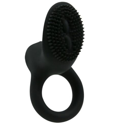 ANILLO VIBRADOR COBRA DE PRETTY LOVE - NEGRO