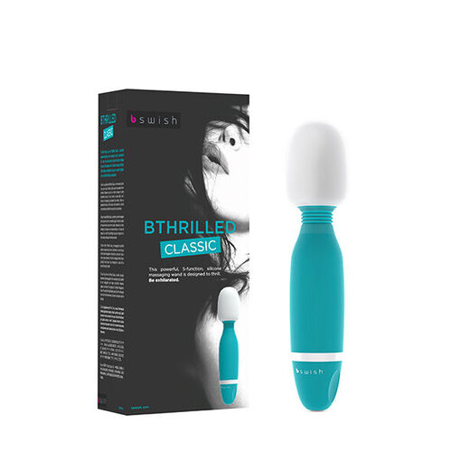 B SWISH - BTHRILLED CLASSIC WAND VIBRATOR JADE