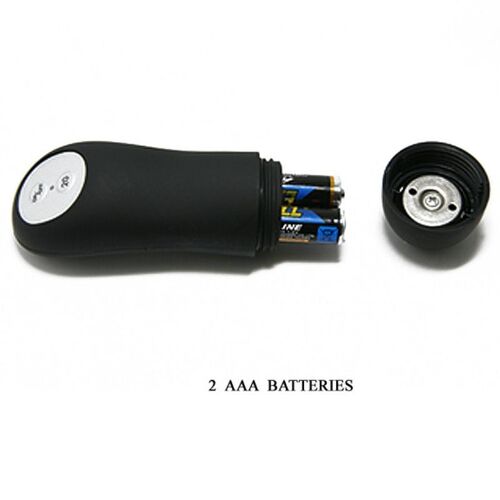 BAILE BUTT PLUG ANAL CON VIBRACION - NEGRO