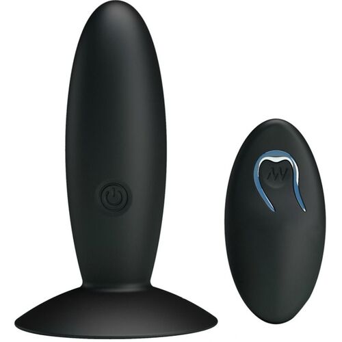 PRETTY LOVE - BOTTOM - PLUG ANAL RECARGABLE CON VIBRACION Y MANDO