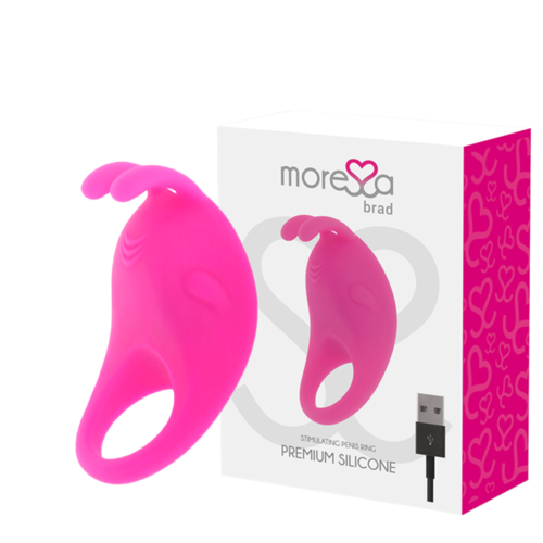 MORESSA BRAD PREMIUM SILICONE RECARGABLE ROSA