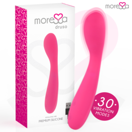 MORESSA - DRUSO PREMIUM SILICONE RECARREGVEL