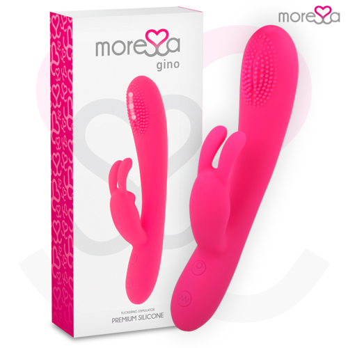 MORESSA - GINO TICKLING VAGINAL PREMIUM SILICONE RECARGABLE
