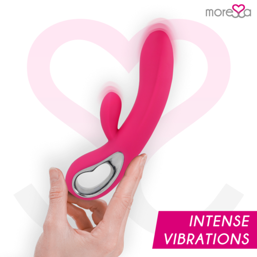 MORESSA - TROY MASAJEADOR PUNTO G Y CLITORIS PREMIUM SILICONE RECARGABLE