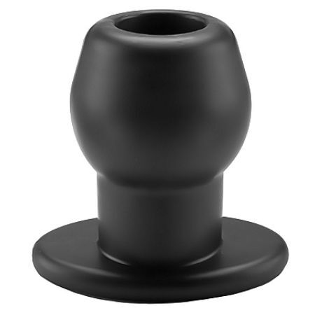 PERFECT FIT PLUG TUNNEL SILICONA NEGRO M