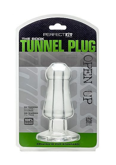 PERFECT FIT THE ROOK TUNEL PLUG TRANSPARENTE