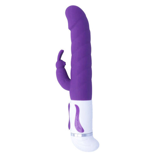 INTENSE BOBBLE VIBRADOR ROTADOR SILICONA LILA