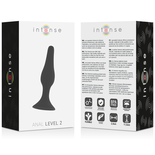 INTENSE - ANAL LEVEL 2 11.5CM NEGRO