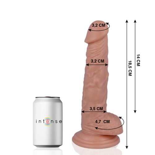 MR INTENSE - 13 PENE REALISTICO 18.5 -O- 3.2CM