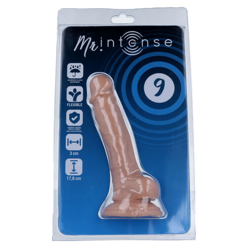 MR INTENSE - 9 PENE REALISTICO 17.8 -O- 3CM