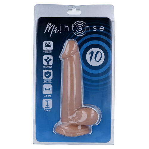 MR INTENSE - 10 PENE REALISTICO 18 -O- 3.4CM