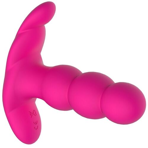 NALONE PEARL VIBRADOR ANAL CONTROL REMOTO NEGRO