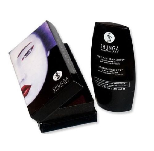 SHUNGA CREMA ORGASMO FEMENINO INTENSO JARDIN SECRETO.