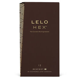 LELO - HEX KONDOME RESPECT XL 12 PACK