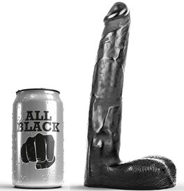 ALL BLACK - REALISTISCHE DILDO 21 CM