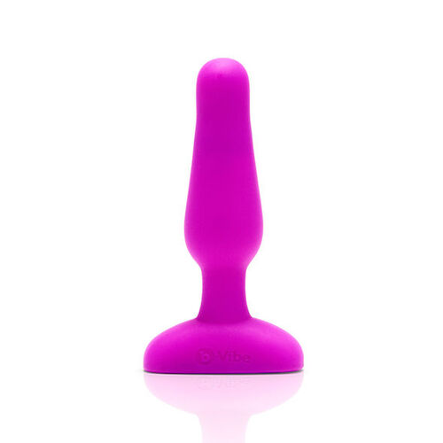 B-VIBE NOVICE CONTROL REMOTO ANAL PLUG FUCHSIA