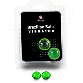 SECRETPLAY - 2 SHOCK BRAZILIAN BALLS SET