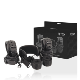 FETISH SUBMISSIVE - MEESTER POSITIE MET 4 NIET-PRENE VOERING HANDBOEIEN