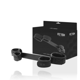 FETISH SUBMISSIVE - BONDAGE SPREADER BAR MET NOPREEN VOERING