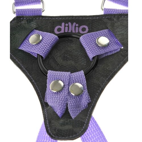 DILLIO ARNES STRAP ON CON TIRANTES Y DILDO 17.8 CM