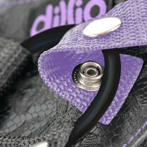 DILLIO ARNES STRAP ON CON TIRANTES Y DILDO 17.8 CM