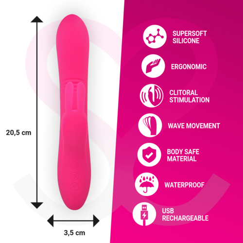 MORESSA - ETHAN EFECTO WAVE MAS POTENTE VIBRACIÓN PREMIUM SILICONE RECARGABLE