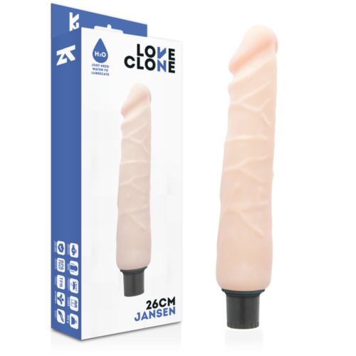 LOVECLONE - JANSEN SELF LUBRICATION VIBRADOR 26CM