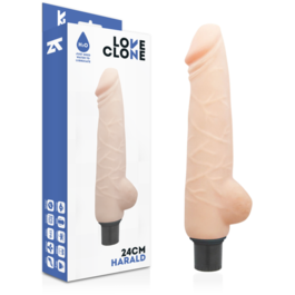 LOVECLONE - HARALD ZELFSMERING VIBRATOR 24 CM -OF- 4 CM