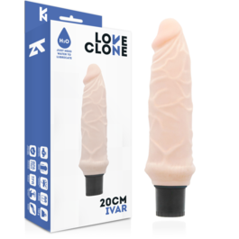 LOVECLONE - IVAR ZELFSMERING VIBRATOR 20 CM -OF- 3.7 CM