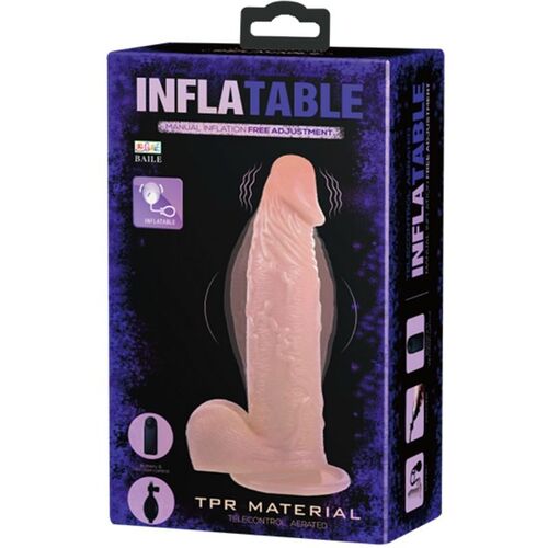 DILDO REALISTICO VIBRADOR E INFLABLE